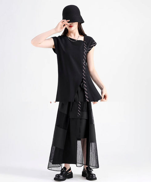 Stripe Line Top